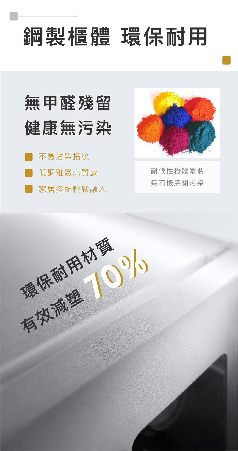 收藏家DQ防潮箱，無甲醛粉體塗裝